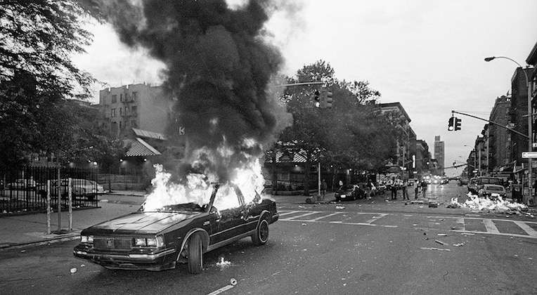 Stirring images of two decades of political protest in New York City