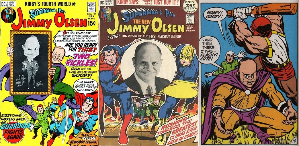 Hello dummy: That time Don Rickles was drawn by Jack Kirby for DC Comics, you hockey pucks!
