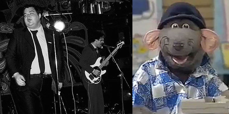Pere Ubu visit Roland Rat: Fab & groovy art punks serenade rat puppet, 1988