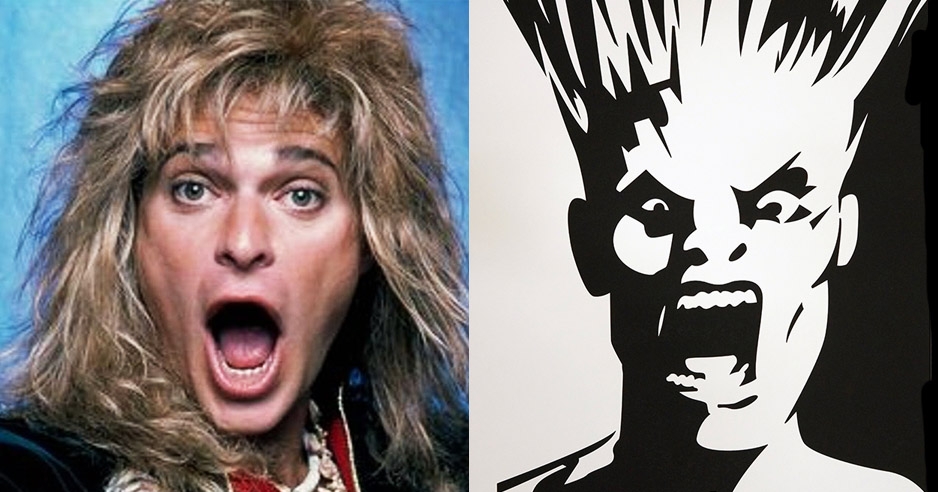 David Lee Roth awesomely botches a TV interview with a rambling story about the Screamers