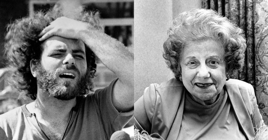 The time Jerry Rubin got totally shut down by a little old lady on TV