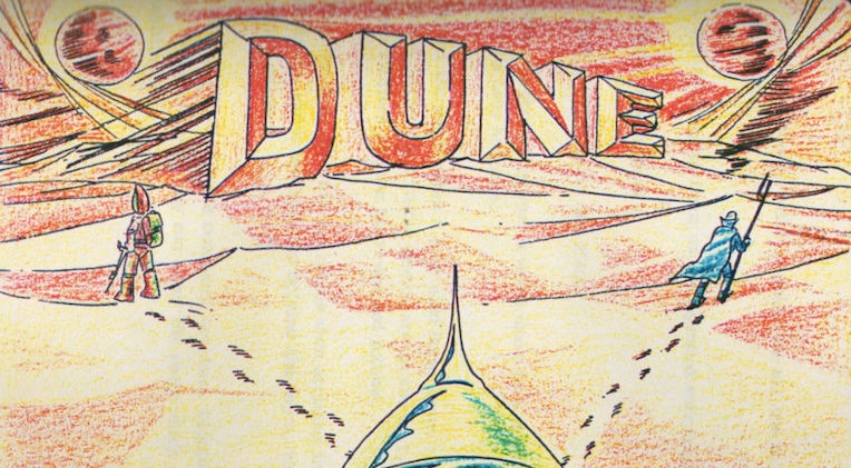 Mind-bogglingly awesome sketches for Jodorowsky’s ‘Dune’—done in his own hand?