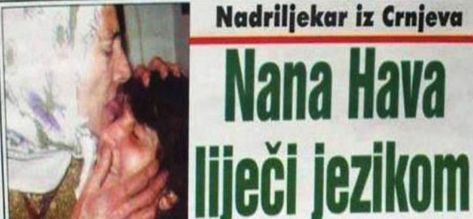Bosnian grandmother claims she can cure eye afflictions by licking people’s eyeballs