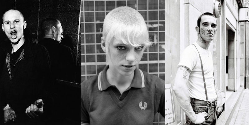 Portraits of skinheads, 1970-1990