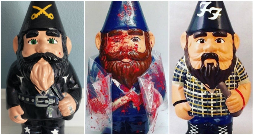 Dave Grohl, Lemmy, The Dude, ‘American Psycho’ and many more garden gnomes