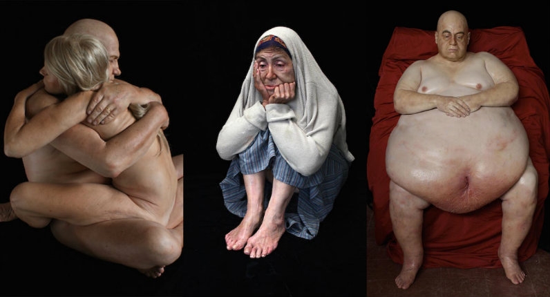 Jaw-dropping hyper-realistic sculptures of human beings