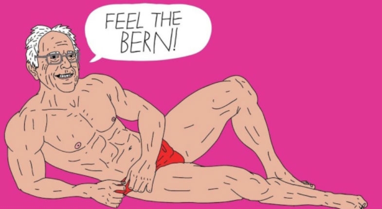 Feel the Buff Bernie: ‘A Coloring Book For Berniacs’