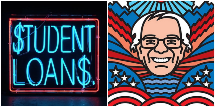 Street artists salute Bernie Sanders (and Bernie’s reaction to seeing it)