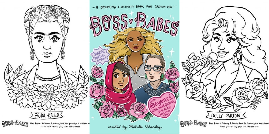 Boss Babes: A Coloring & Activity Book for Grown-Ups