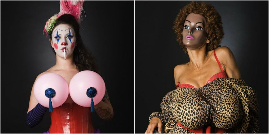 Revealing portraits of neo-burlesque performers (NSFW)