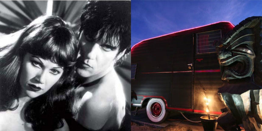 Spend the night in a Cramps-themed trailer in the Mojave Desert