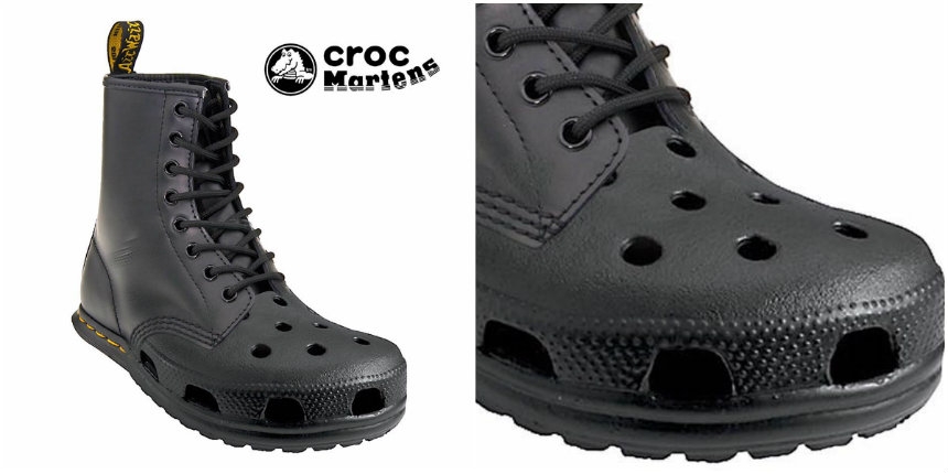 What a terrible idea: Croc Martens