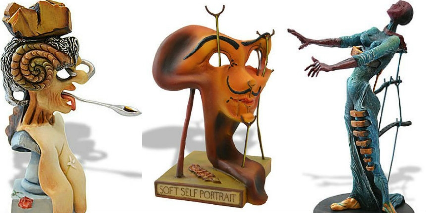 Salvador Dalí figurines