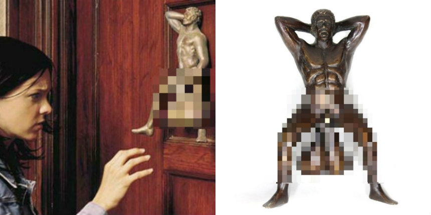Gift someone a door knocker with testicles this Christmas