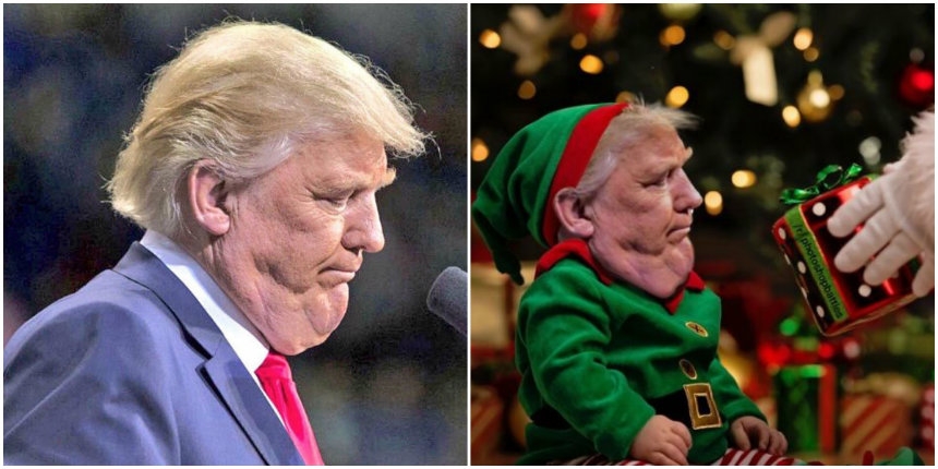 Poor Donald Trump hates pics of his double chin, so the Internet decided to help