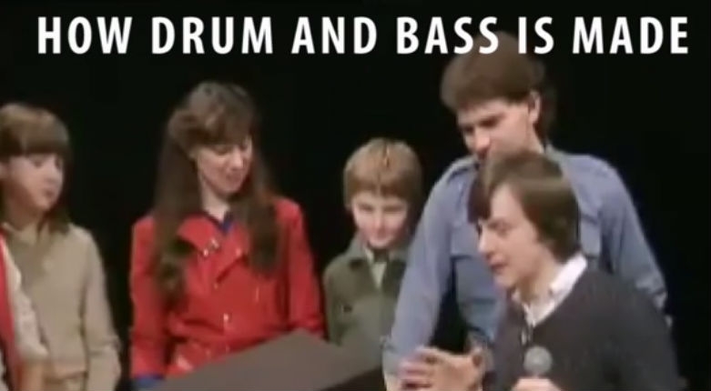 ‘Vintage’ BBC video from 1982 shows how drum and bass is made