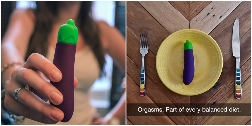 There’s an eggplant Emoji vibrator