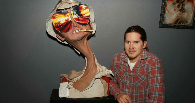 Artist creates Hunter S. Thompson’s ‘Fear and Loathing’ head sculpture