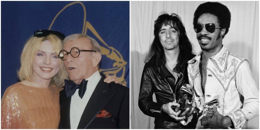 Classic shots of Grace Jones, Alice Cooper, Debbie Harry, Frank Zappa & more at the Grammy Awards