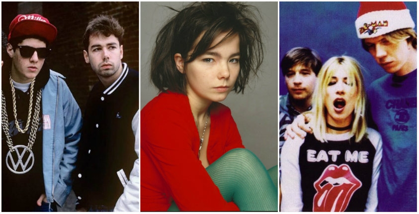 Skate decks with photos of Björk, Beastie Boys, Sonic Youth & more taken by Spike Jonze