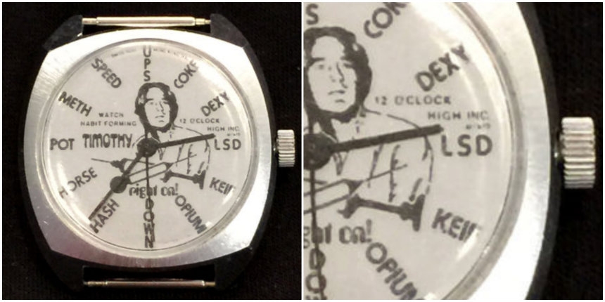 Awesome 1960s Timothy Leary ‘Twelve O’Clock High’ watch