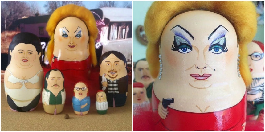 Awesome ‘Pink Flamingos,’ ‘Female Trouble’ and ‘Polyester’ nesting doll sets