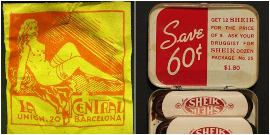Condomania: Vintage contraceptive packaging, 1910-1950
