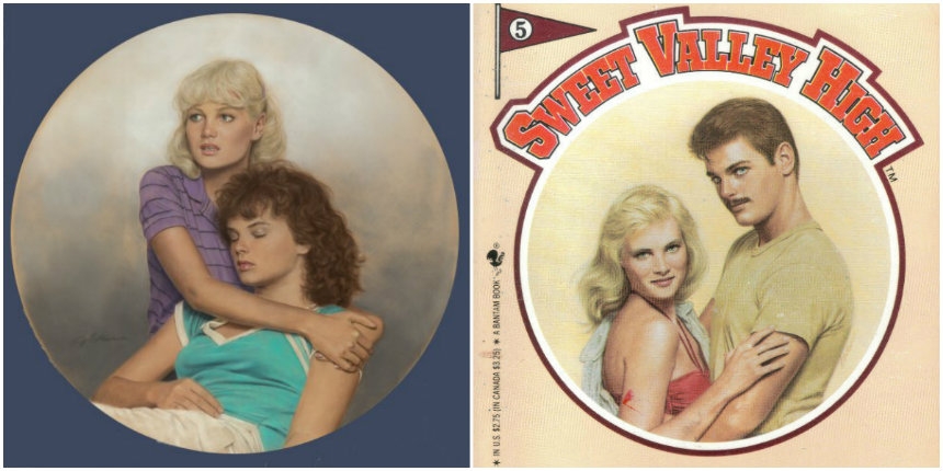 OMG, you can actually commission your own ‘Sweet Valley High’ portrait!