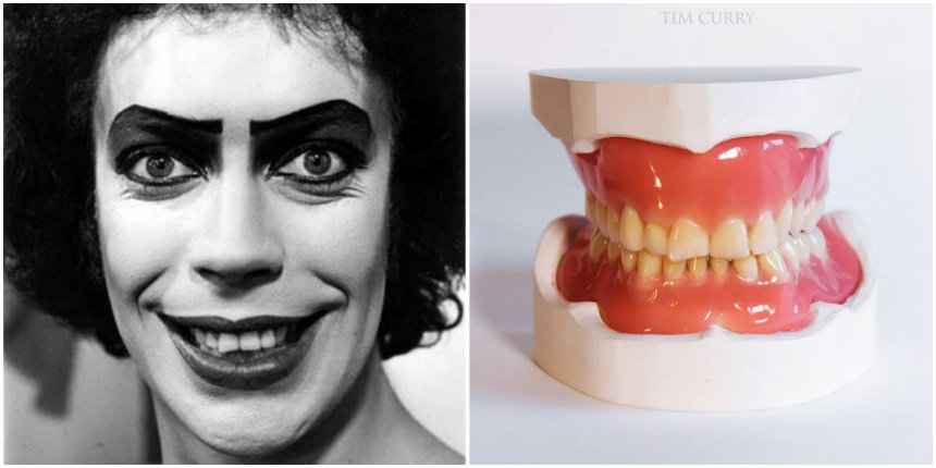 Rocky Horror Denture Show: Artist recreates Dr. Frank-N-Furter/Tim Curry’s teeth