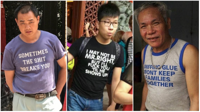 FART SEXY STYLE: More wildly offensive t-shirts from the streets of Shanghai