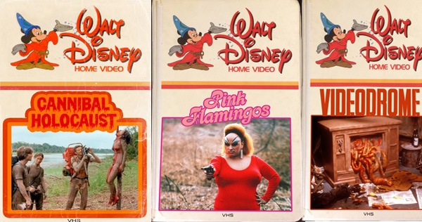 ‘Disney presents Cannibal Holocaust on VHS’ and other killer fan-art mashups