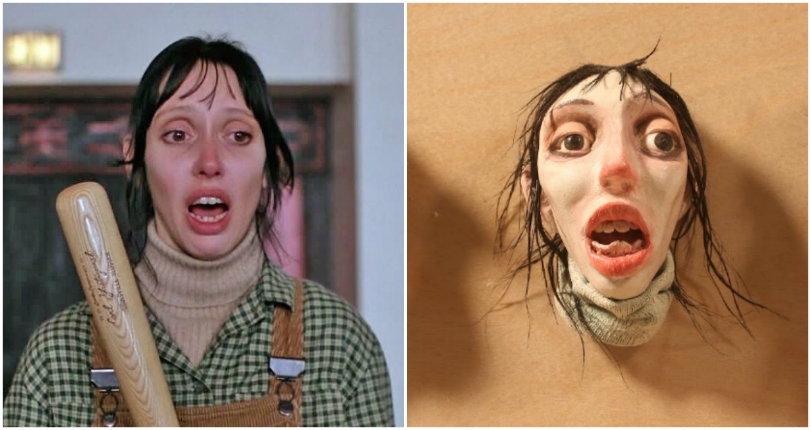 Unsettling sculptures of the Torrance family from ‘The Shining’ that you can never unsee