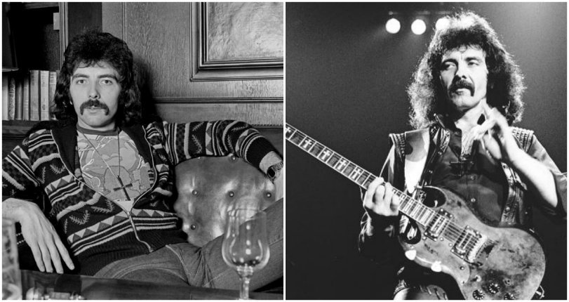 The curious case of Black Sabbath guitar god Tony Iommi and his very 70s sweater collection