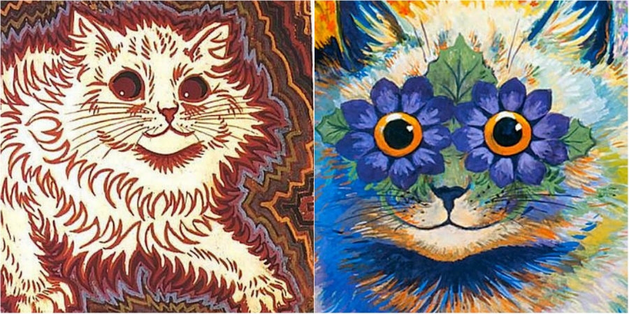 The psychedelic madness of Louis Wain’s cats
