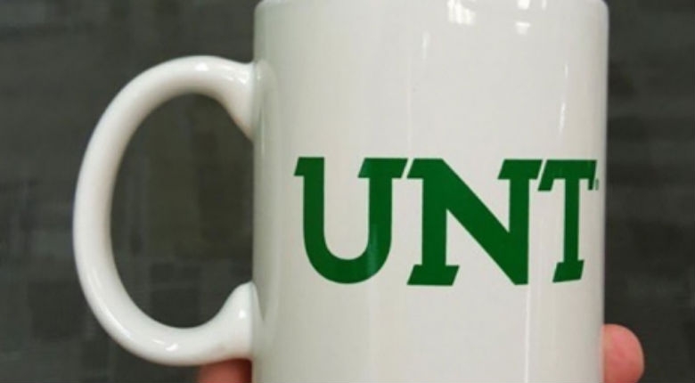 The University of North Texas really didn’t ‘think through’ their coffee mug design…