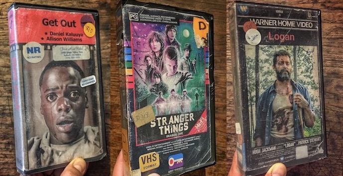 If ‘Get Out’ and ‘Logan’ and ‘Stranger Things’ existed as VHS tapes in the 1980s