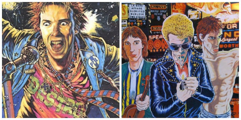 Punk rock icons get the comic book treatment in ‘Visions of Rock,’ 1981