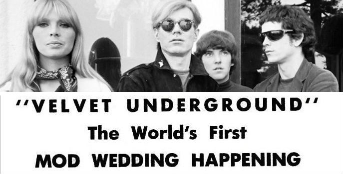 Amazing ‘Mod Wedding’ with Andy Warhol, the Velvet Underground & Nico, 1966