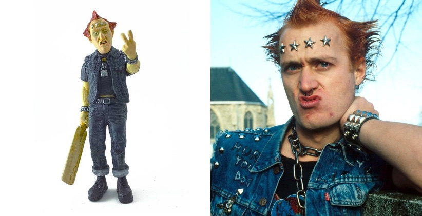 Completely brilliant sculptures of the cast of UK cult TV show ‘The Young Ones’