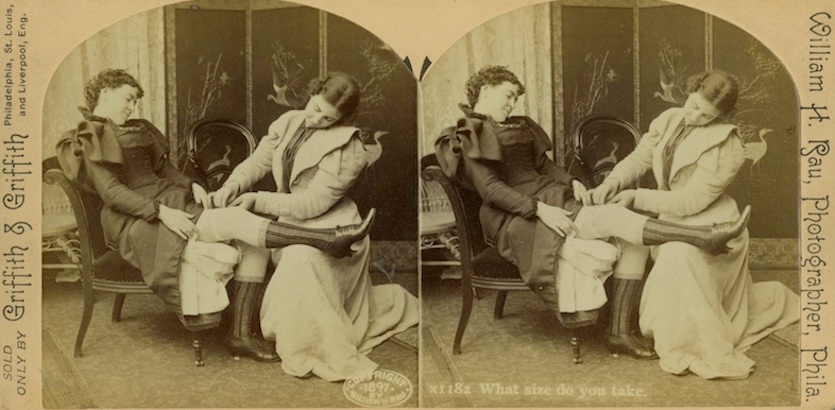 What the Butler saw: Stereoscopic Victorian voyeurism in 3-D