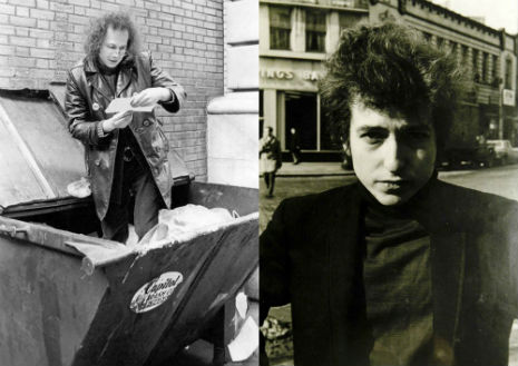 ‘Dylanologist’ AJ Weberman (supposedly) goes through Bob Dylan’s trash, 1969