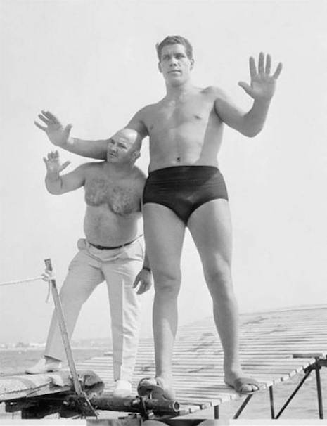 André the Giant in the French Riveria, 1967 (age 21)