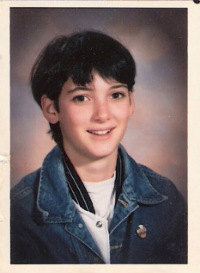 Winona Ryder in High School