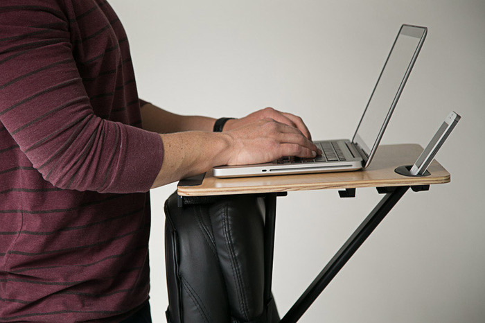 Ultra cool design for a portable standing desk