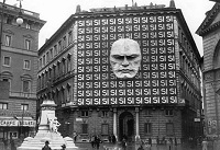 Mussolini’s Fascist Party’s headquarters… less than subtle
