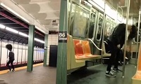 Brooklyn subway headbanger is everything I love and hate about New York
