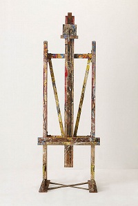 Look like an artist without having to make any pesky art with this $2,100 painted-dripped easel