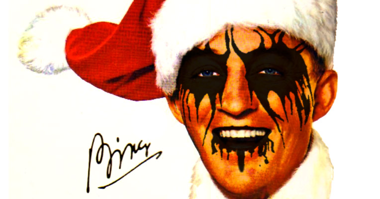 A Bing Crosby death metal Christmas