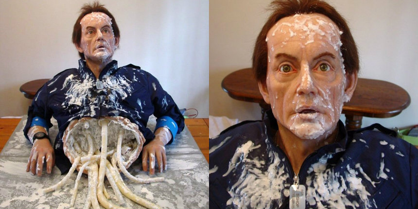 There’s currently a life-size model of Bishop from ‘Aliens’ for sale