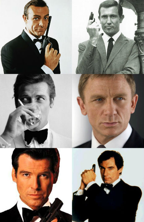 All the James Bonds together in one chase scene | Dangerous Minds